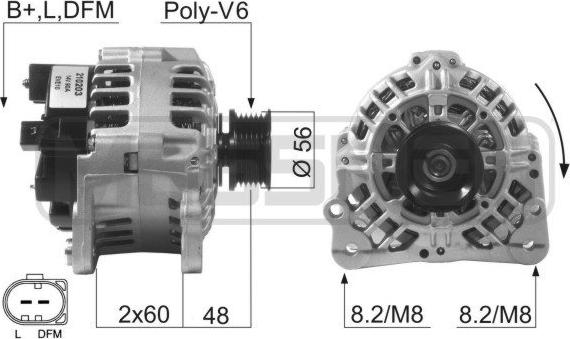 Wilmink Group WG2011666 - Alternator car-mod.net