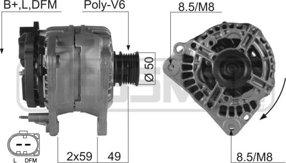 Wilmink Group WG2011632 - Alternator car-mod.net