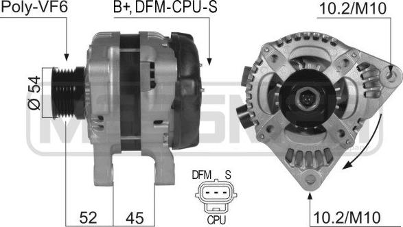 Wilmink Group WG2011812 - Alternator car-mod.net