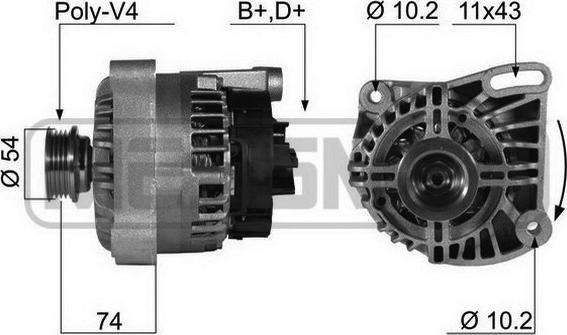 Wilmink Group WG2011870 - Alternator car-mod.net