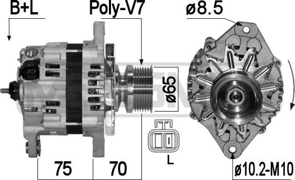 Wilmink Group WG2011271 - Alternator car-mod.net