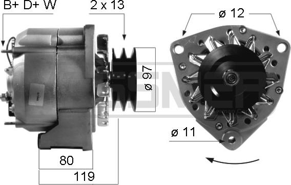 Wilmink Group WG2011769 - Alternator car-mod.net