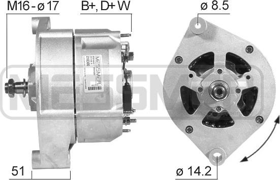 Wilmink Group WG2011764 - Alternator car-mod.net