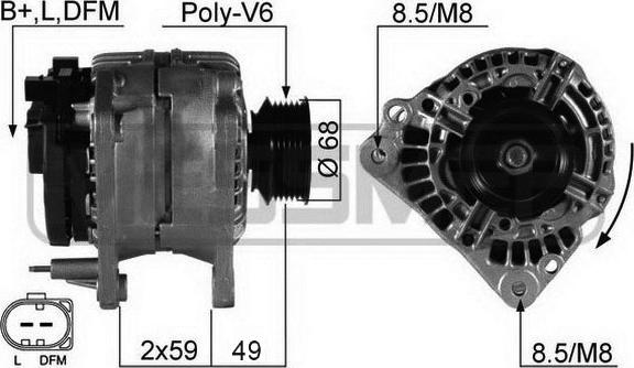 Wilmink Group WG2011724 - Alternator car-mod.net
