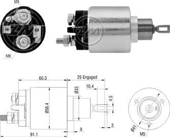 Wilmink Group WG2018097 - Solenoid Switch, starter car-mod.net