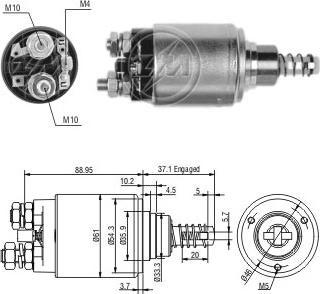 Wilmink Group WG2018059 - Solenoid Switch, starter car-mod.net