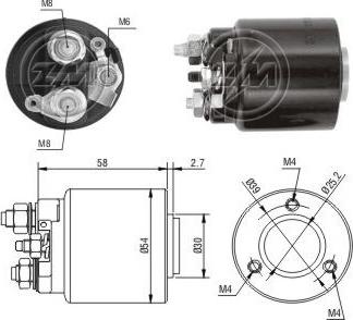 Wilmink Group WG2018006 - Solenoid Switch, starter car-mod.net