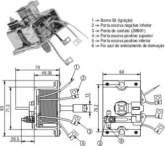 Wilmink Group WG2018268 - Solenoid Switch, starter car-mod.net