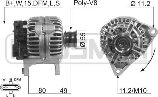 Wilmink Group WG2012061 - Alternator car-mod.net