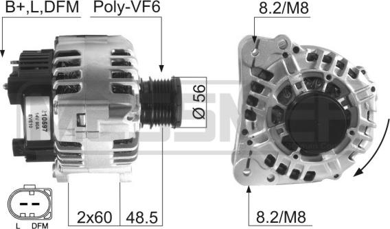 Wilmink Group WG2012070 - Alternator car-mod.net