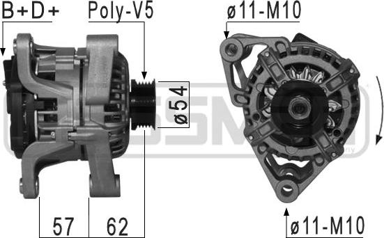Wilmink Group WG2012329 - Alternator car-mod.net