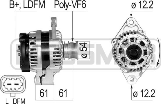 Wilmink Group WG2012276 - Alternator car-mod.net