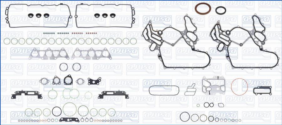 Wilmink Group WG2083123 - Full Gasket Set, engine car-mod.net