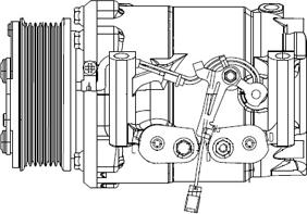 Wilmink Group WG2039860 - Compressor, air conditioning car-mod.net