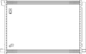 Wilmink Group WG2039804 - Condenser, air conditioning car-mod.net