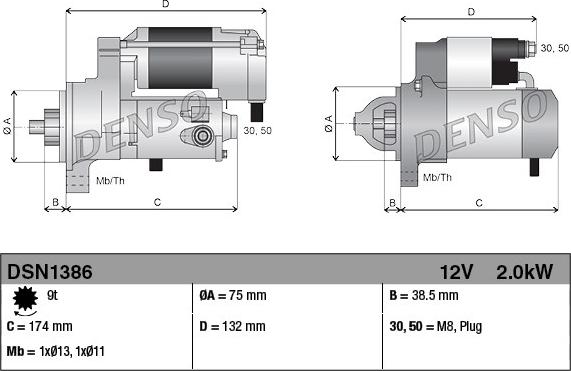 Wilmink Group WG2072104 - Starter car-mod.net