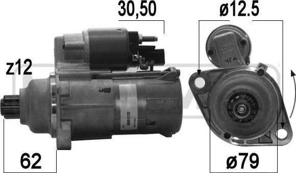 Wilmink Group WG2150998 - Starter car-mod.net
