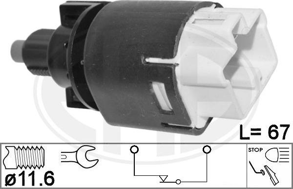 Wilmink Group WG2151270 - Brake Light Switch / Clutch car-mod.net