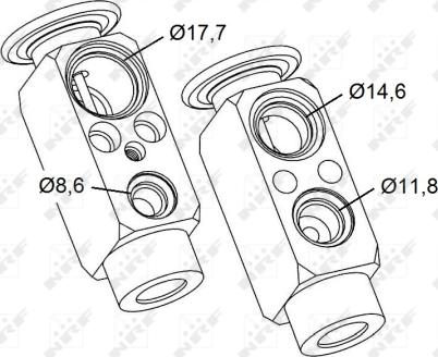 Wilmink Group WG2161485 - Expansion Valve, air conditioning car-mod.net