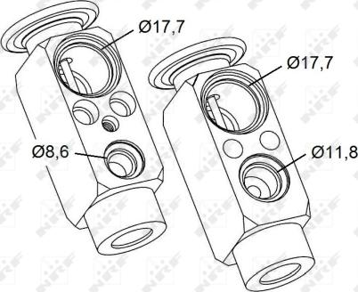 Wilmink Group WG2167205 - Expansion Valve, air conditioning car-mod.net