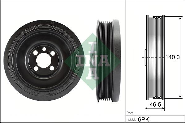 Wilmink Group WG2101393 - Belt Pulley, crankshaft car-mod.net