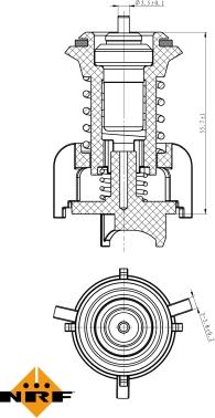 Wilmink Group WG2184715 - Coolant thermostat / housing car-mod.net