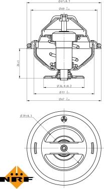Wilmink Group WG2184725 - Coolant thermostat / housing car-mod.net