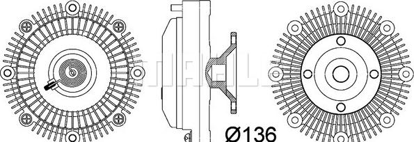 Wilmink Group WG2180268 - Clutch, radiator fan car-mod.net