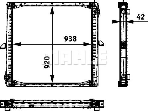 Wilmink Group WG2183946 - Radiator, engine cooling car-mod.net