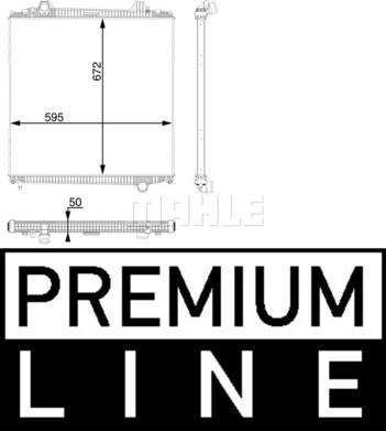 Wilmink Group WG2182271 - Radiator, engine cooling car-mod.net