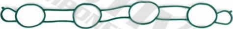 Wilmink Group WG2126436 - Gasket, intake manifold car-mod.net