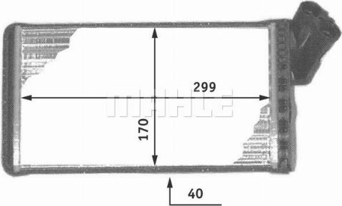 Wilmink Group WG2179976 - Heat Exchanger, interior heating car-mod.net