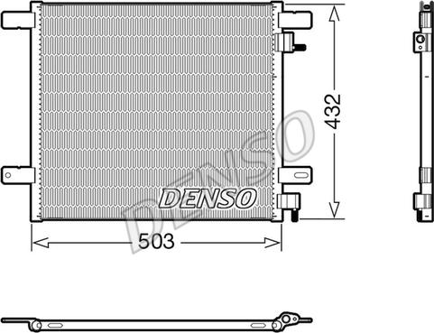 Wilmink Group WG2170013 - Condenser, air conditioning car-mod.net