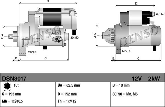 Wilmink Group WG2170237 - Starter car-mod.net