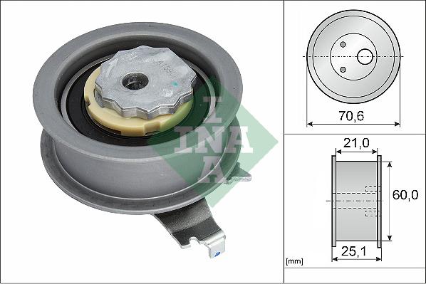 Wilmink Group WG2171310 - Tensioner Pulley, timing belt car-mod.net