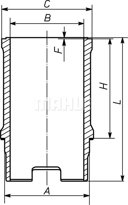 Wilmink Group WG2399901 - Cylinder Sleeve car-mod.net