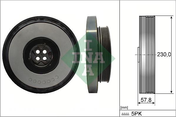 Wilmink Group WG2396105 - Belt Pulley, crankshaft car-mod.net