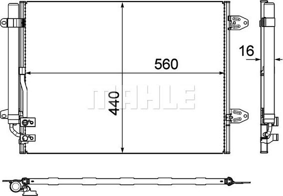 Wilmink Group WG2369190 - Condenser, air conditioning car-mod.net