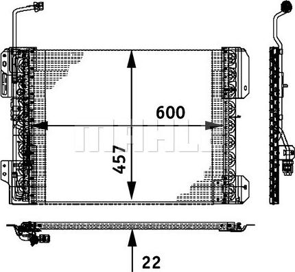 Wilmink Group WG2369127 - Condenser, air conditioning car-mod.net