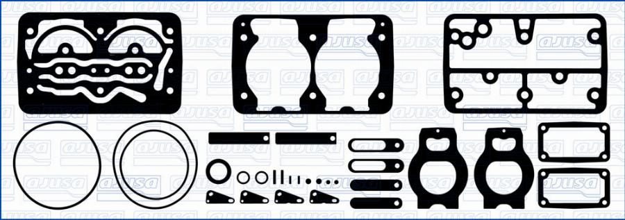 Wilmink Group WG2367509 - Repair Kit, compressor car-mod.net
