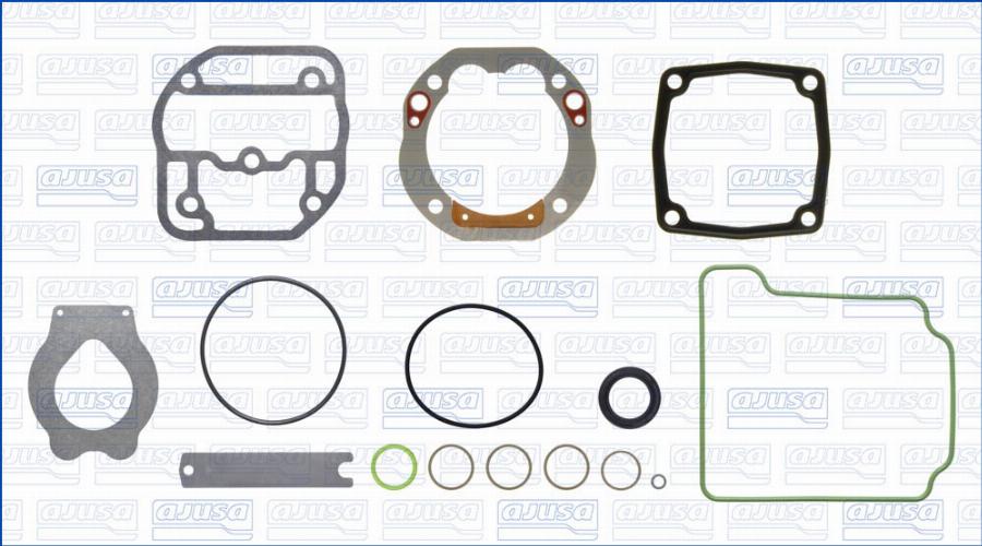 Wilmink Group WG2367523 - Repair Kit, compressor car-mod.net
