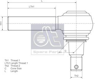 Wilmink Group WG2320936 - Tie Rod End car-mod.net