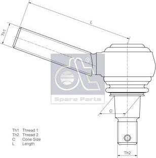 Wilmink Group WG2322861 - Tie Rod End car-mod.net