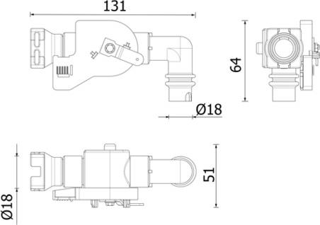 Wilmink Group WG2376922 - Control Valve, coolant car-mod.net
