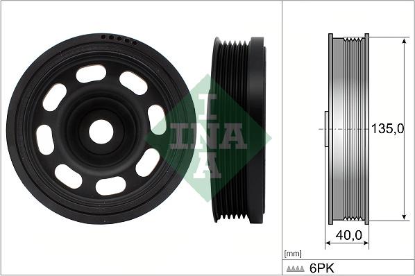 Wilmink Group WG2376456 - Belt Pulley, crankshaft car-mod.net