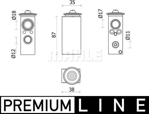 Wilmink Group WG2370478 - Expansion Valve, air conditioning car-mod.net