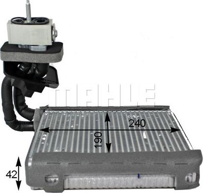 Wilmink Group WG2370267 - Evaporator, air conditioning car-mod.net