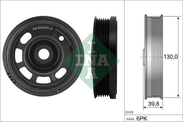 Wilmink Group WG2377494 - Belt Pulley, crankshaft car-mod.net