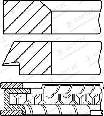 Wilmink Group WG2294339 - Piston Ring Kit car-mod.net