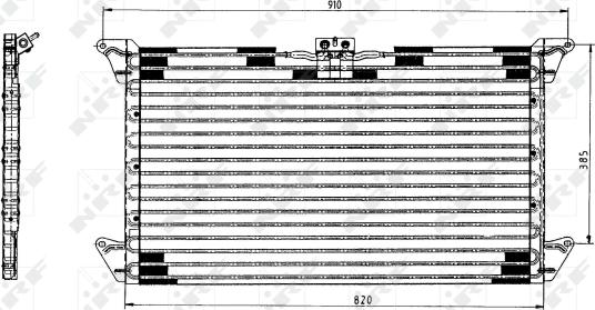 Wilmink Group WG2260786 - Condenser, air conditioning car-mod.net